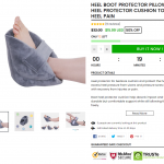 You will need a Boot heel protector cushion and if not handled properly